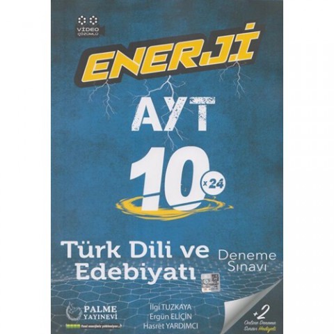 Palme Ayt Enerji Türk Dili Ve Edebiyatı Deneme Sınavı