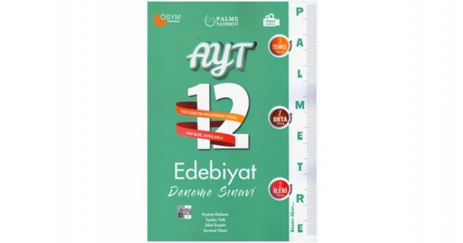 Palme Ayt Palmetre Edebiyat Deneme Sınavı