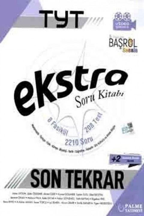 Palme Tyt Ekstra Soru Bankası Son Tekrar