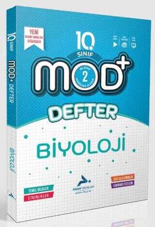 Paraf 10. Sınıf Mod Biyoloji Defter Yeni