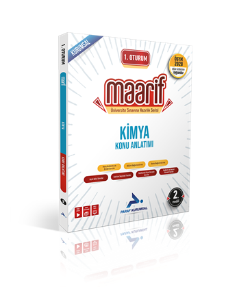 Paraf 1.Oturum Maarif Kimya Konu Anlatımı (2. Modül)