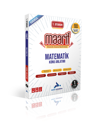 Paraf 1.Oturum Maarif Matematik Konu Anlatımı (1. Modül)
