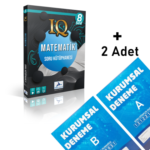 Paraf 8.sınıf Iq Matematik Soru Kütüphanesi 2 Adet Kurumsal Deneme