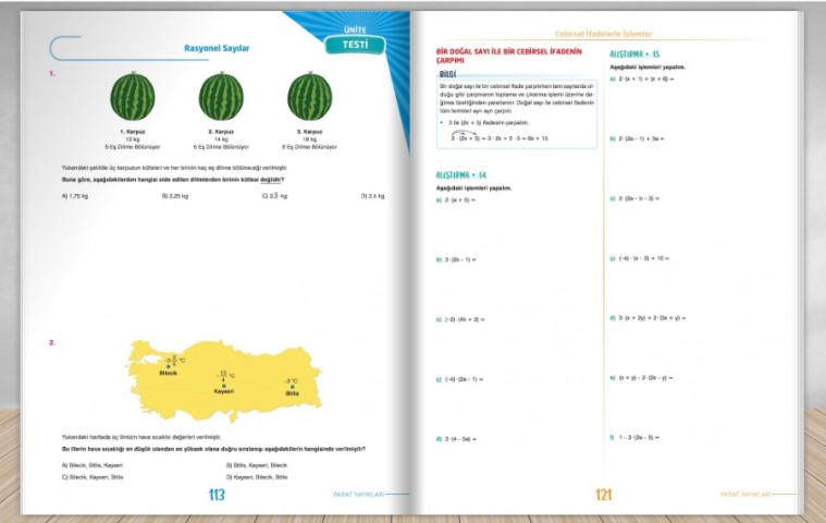 Paraf İnteraktif 7. Sınıf İnteraktif Matematik Soru Kütüphanesi