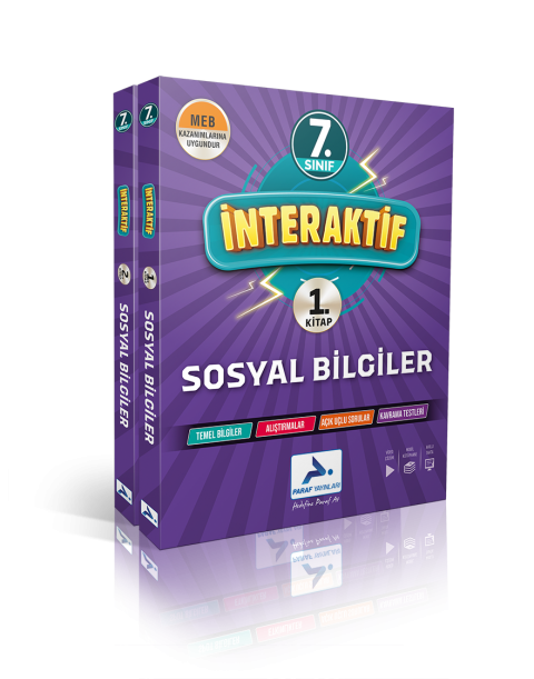 Paraf İnteraktif 7. Sınıf İnteraktif Sosyal Bilgiler Soru Kütüphanesi
