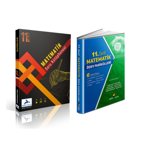 Paraf Yayınları 11.sınıf Matematik Soru Kütüphanesi & Aydın Yayınları 11.sınıf Matematik Ödev Fasikülleri