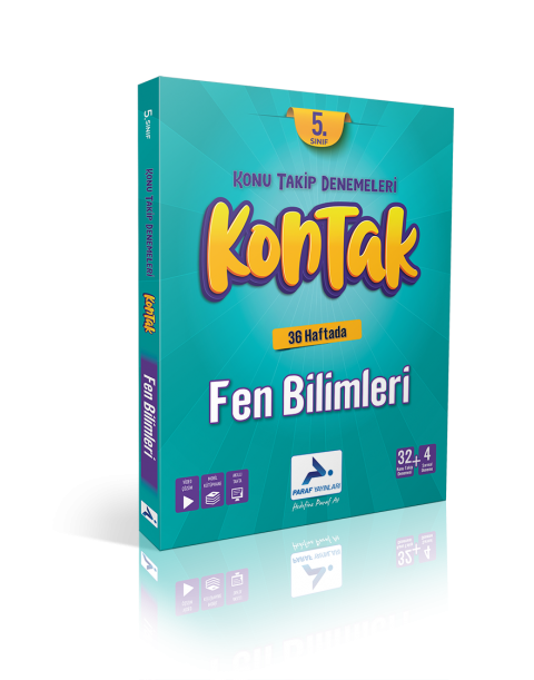Paraf Yayınları 5. Sınıf Kontak 36 Haftada Fen Bilimleri