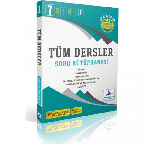 Paraf Yayınları 7. Sınıf Tüm Dersler Soru Kütüphanesi