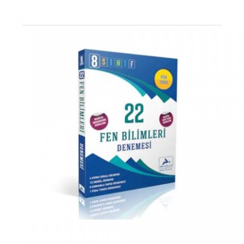 Paraf Yayınları 8. Sınıf Lgs 22 Fen Bilimleri Denemesi