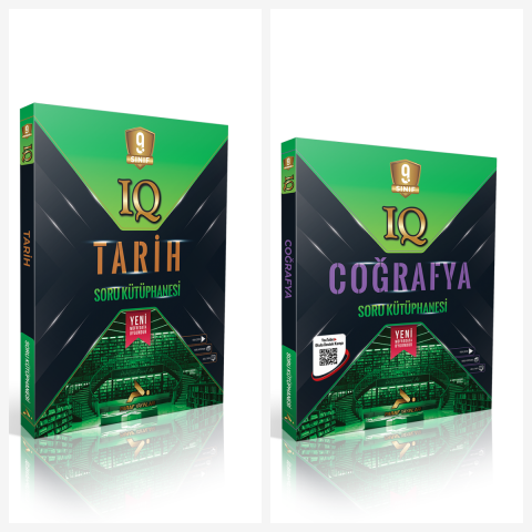 Paraf Yayınları 9. Sınıf IQ Coğrafya & Tarih Soru Kütüphanesi