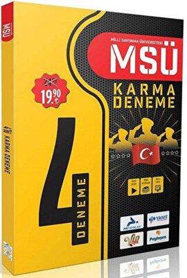 Paraf Yayınları Msü 4 Fasikül Karma Deneme