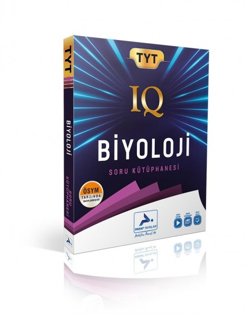 Paraf Yayınları Tyt IQ Biyoloji Soru Kütüphanesi Paraf Yayınları