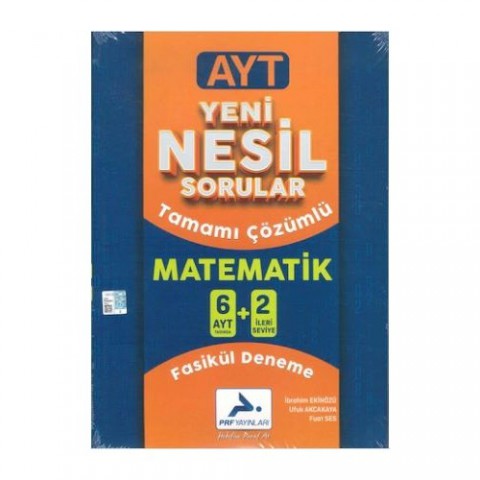 Paraf Ayt Matematik 6+2 Çözümlü Fasikül Deneme