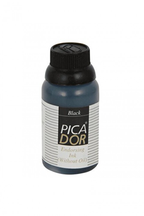 Pıcador Istampa Mürekkebi 30 Ml Siyah