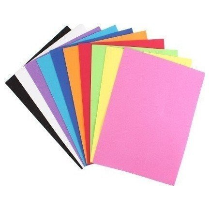 Puti Renkli Fotokopi Kağıdı 100 Lü 10 Karışık Renk