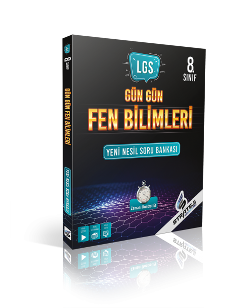 Strateji 8. Sınıf Gün Gün Fen Bilimleri Soru Bankası