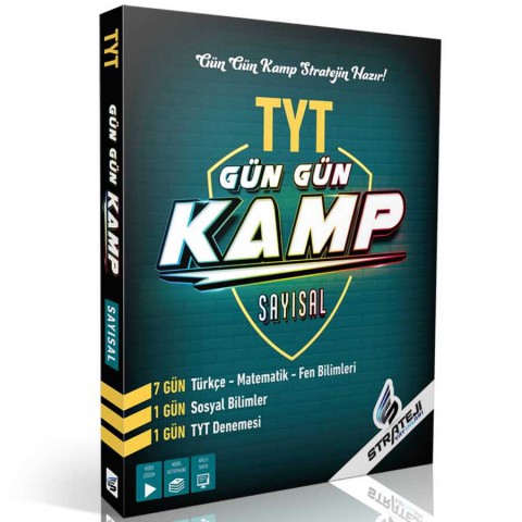 Strateji Yayınları Tyt Sayısal Gün Gün Kamp Denemeleri