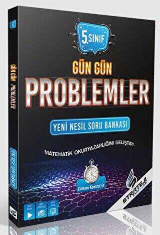 Strateji Yayınları 5. Sınıf Gün Gün Problemler Yeni Nesil Soru Bankası