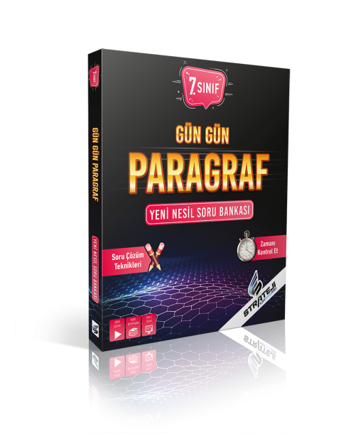 Strateji Yayınları 7.sınıf Gün Gün Paragraf Soru Bankası