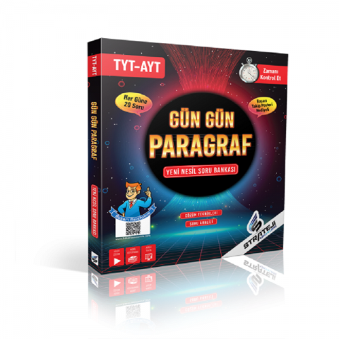 Strateji Yayınları Tyt-ayt Gün Gün Parağraf Soru Bankası