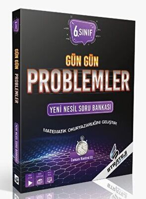 Strateji Yay. 6. Sınıf Gün Gün Proplemler Yeni Nesil Soru Bankası