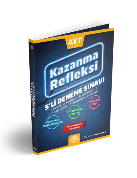 Tammat Yayıncılık Ayt Kazanma Refleksi 5'li  Deneme