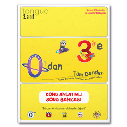 Tonguç 0'dan 3'e Konu Anlatımlı Tüm Dersler