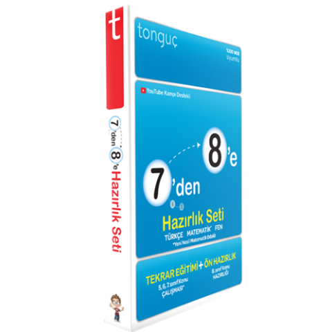 Tonguç 7'den 8'e Hazırlık Seti