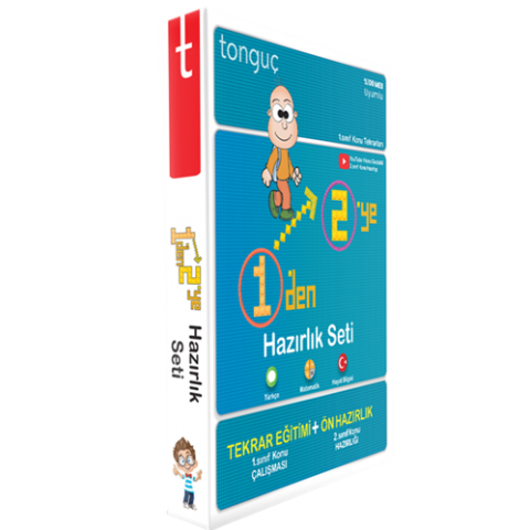 Tonguç Yayınları 1'den 2'ye Hazırlık Seti