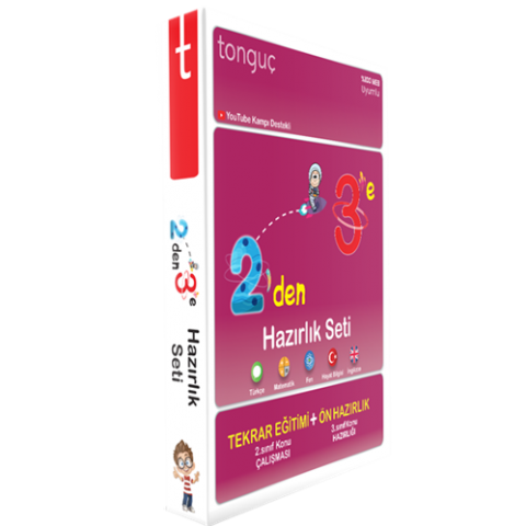 Tonguç Yayınları 2'den 3'e Hazırlık Seti