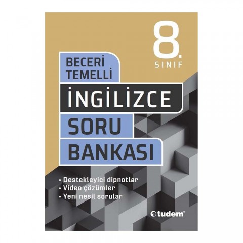 Tudem 8.sınıf Beceri Temelli İngilizce Soru Bankası