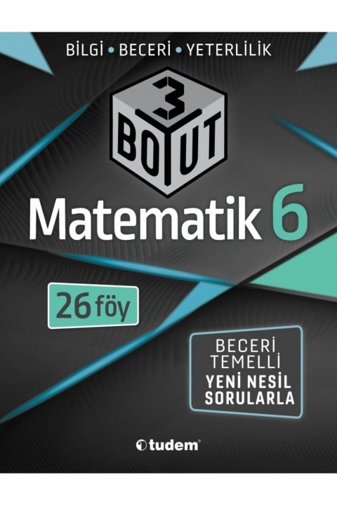 Tudem Yayınları 6. Sınıf Matematik 3 Boyut 26 Föy