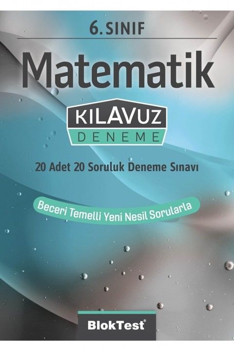 Tudem Yayınları 6. Sınıf Matematik Kılavuz Deneme