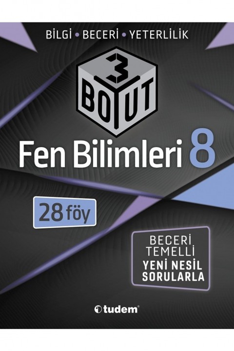Tudem Yayınları 8. Sınıf Fen Bilimleri 3 Boyut 28 Föy