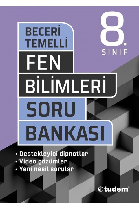 Tudem Yayınları 8. Sınıf Fen Bilimleri Beceri Temelli Soru Bankas