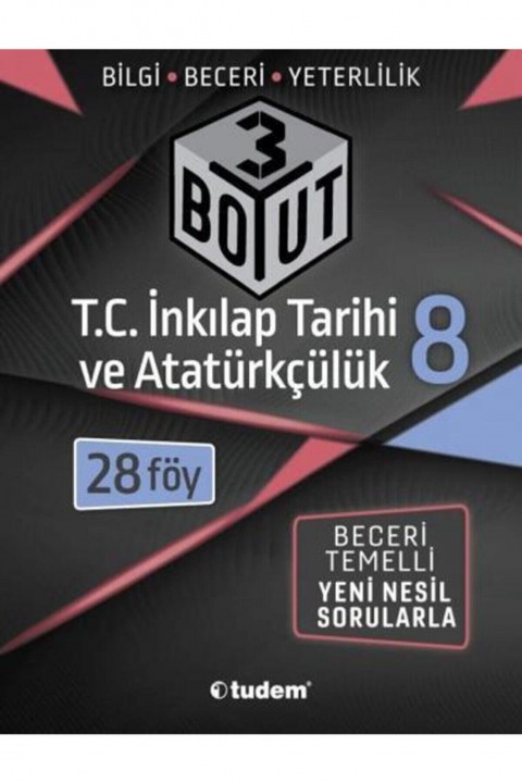 Tudem Yayınları 8. Sınıf  T.c. İnkılap Tarihi Ve Atatürkçülük 3 B