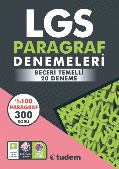 Tudem Yayınları Lgs Paragraf Denemeleri