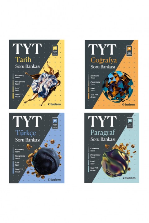 Tudem Yayınları Tyt Tarih&coğrafya&türkçe&paragraf Soru Bankası