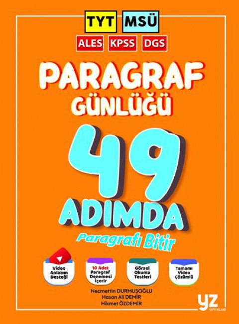Yz Yayınları 49 Adımda Paragraf Günlüğü