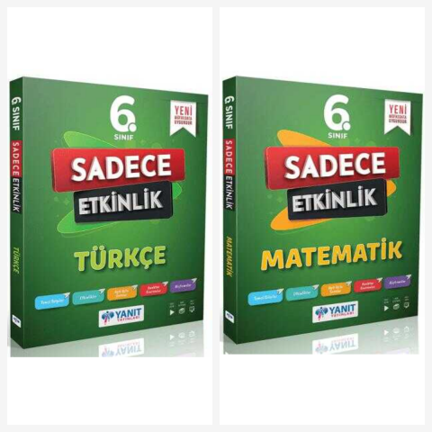 Yanıt 6. Sınıf Türkçe & Matematik Sadece Etkinlik