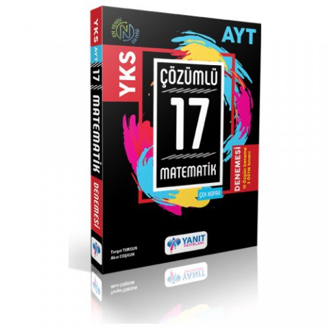 Yanıt Yayınları Ayt Matematik Çözümlü 17 Denemesi Yks/ayt