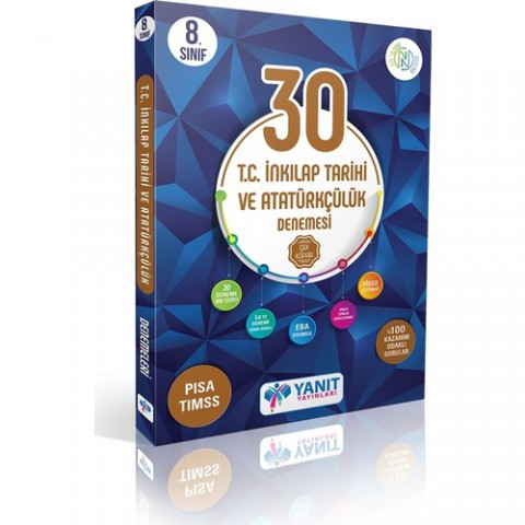 Yanıt 8.sınıf Lgs İnkılap Tarihi 30 Çözümlü   Deneme