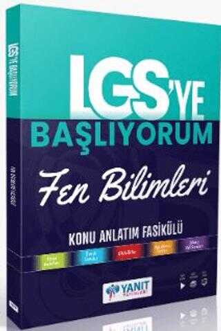 Yanıt Yayınları YANIT LGS YE BAŞLIYORUM FEN BİL.ANLATIM FASİKÜLÜ