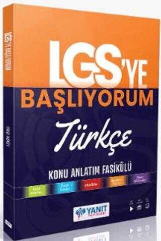 Yanıt Yayınları YANIT LGS YE BAŞLIYORUM TÜRKÇE ANLATIM FASİKÜLÜ