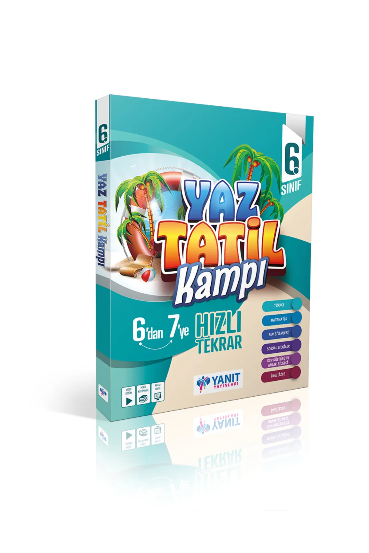 Yanıt Yayınları Yanıt 6.sınıf Yaz Tatil Kamp Kitabı