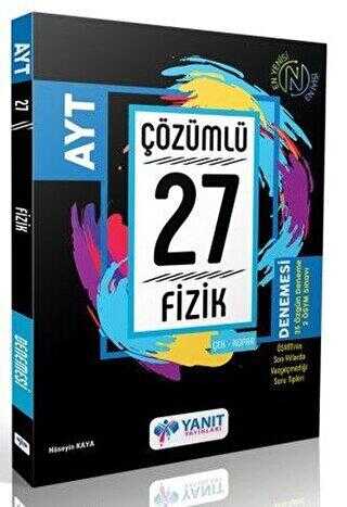 Yanıt Yayınları Yanıt Ayt Çözümlü 27 Fizik Branş Denemesi