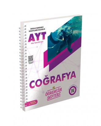 Yks Ayt Coğrafya Öğrencim Defteri Murat Yayınları